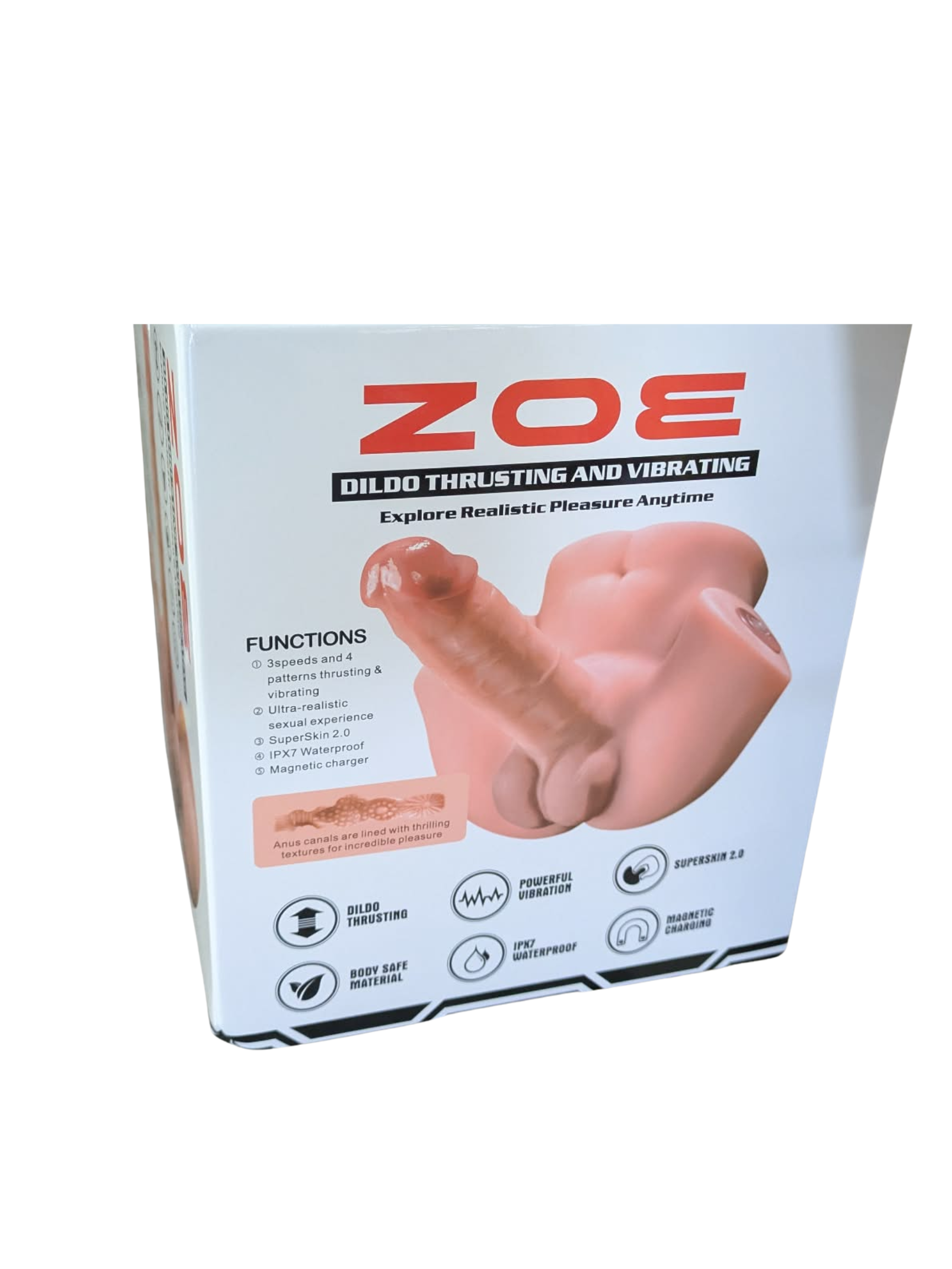 Xise Zoe - Thrusting & Vibrating Dildo & Vibrating Torso - Image 2