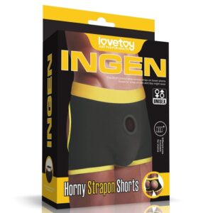 Ingen - Horny Strap On Shorts - XL-XXL - LoveToy