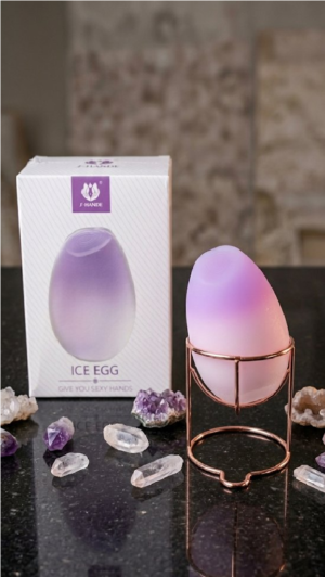 Ice Egg - Silicone Egg Clitoral Vibrator - S-Hande