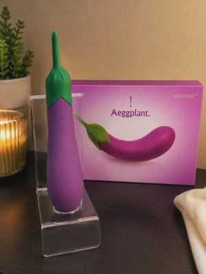 Eggplant Vibrator - Playful Silicone G-Spot Stimulator
