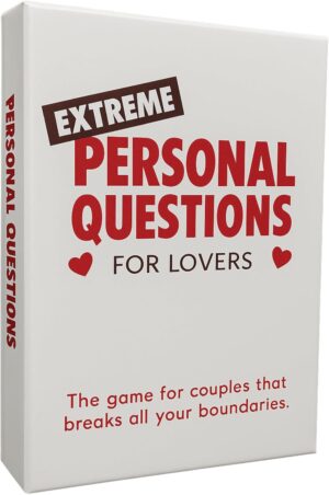 Extreme Personal Questions for Lovers- Couples Card Game