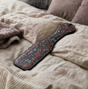 Ouch! Printed Paddle – Old School Tattoo Style