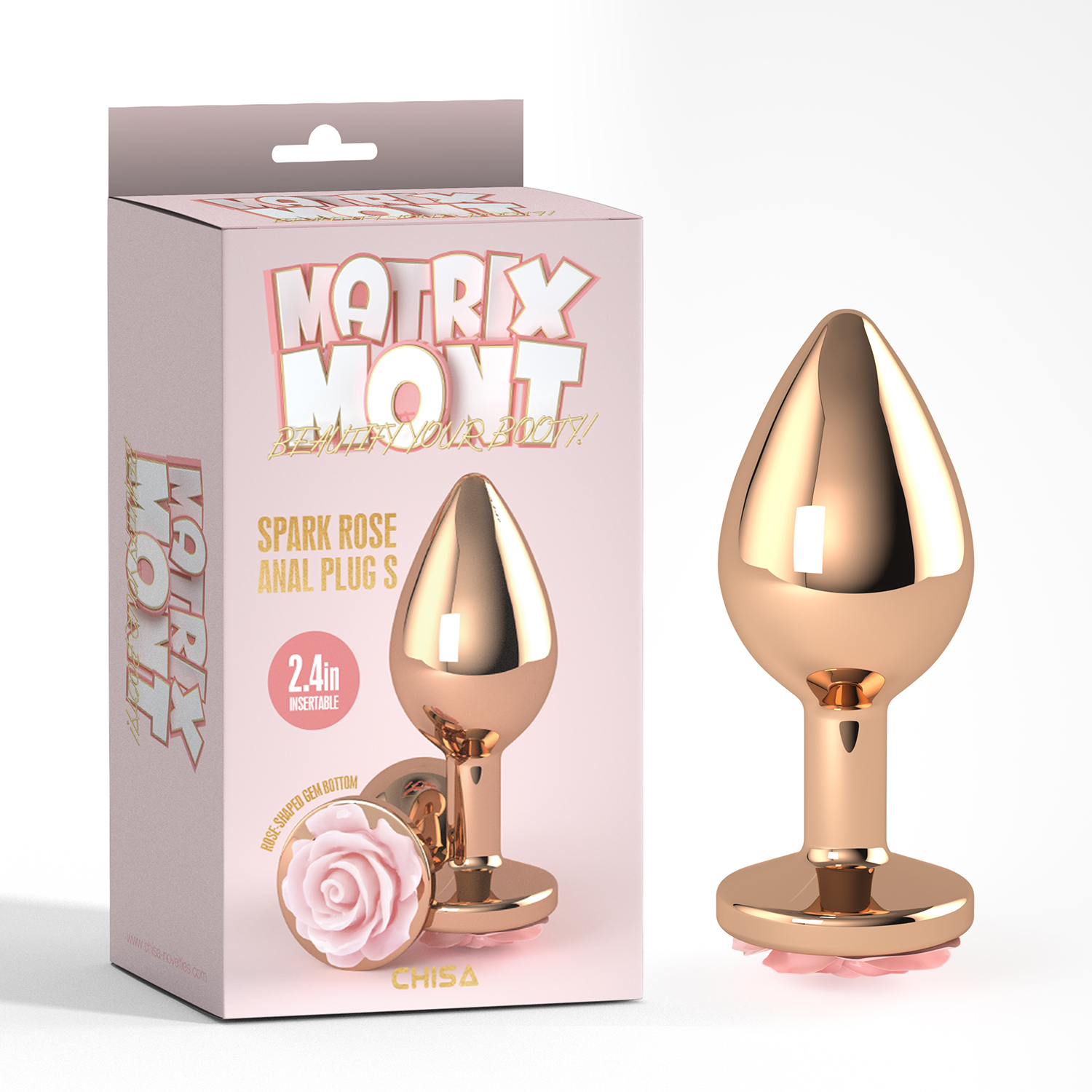 Spark Rose Anal Plug (S) - Matrix Mont