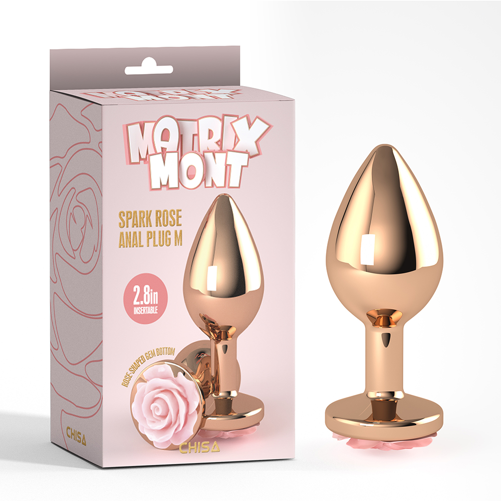 Spark Rose Anal Plug (M) - Matrix Mont