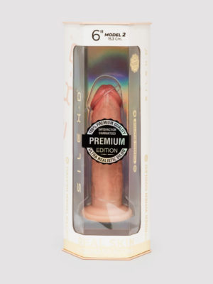 SILEXD 6″ Model 2: Premium Edition Real Skin Liquid Silicone – Thermo-Reactive Dildo