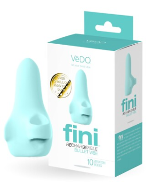 Fini by VeDo - Rechargeable Bullet Finger Vibe - Blue