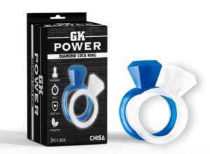 GK Power - Diamond Cock Rings - 2 Pck
