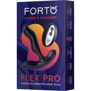 Forto Flex Pro - Remote Controlled Flexing & Vibrating Prostate Massager - Anal Plug