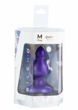 Silexd - Queen Fantasy Liquid Silicone Butt Plug - Medium