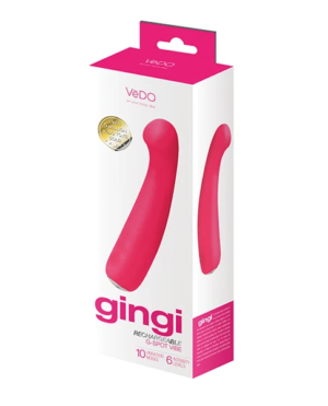 Gingi by Vedo - Rechargeable G-Spot Vibrator - Pink
